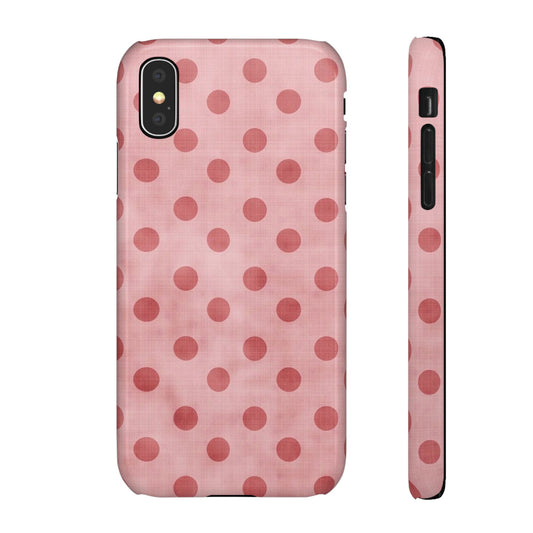 Pink Polka Dot Case