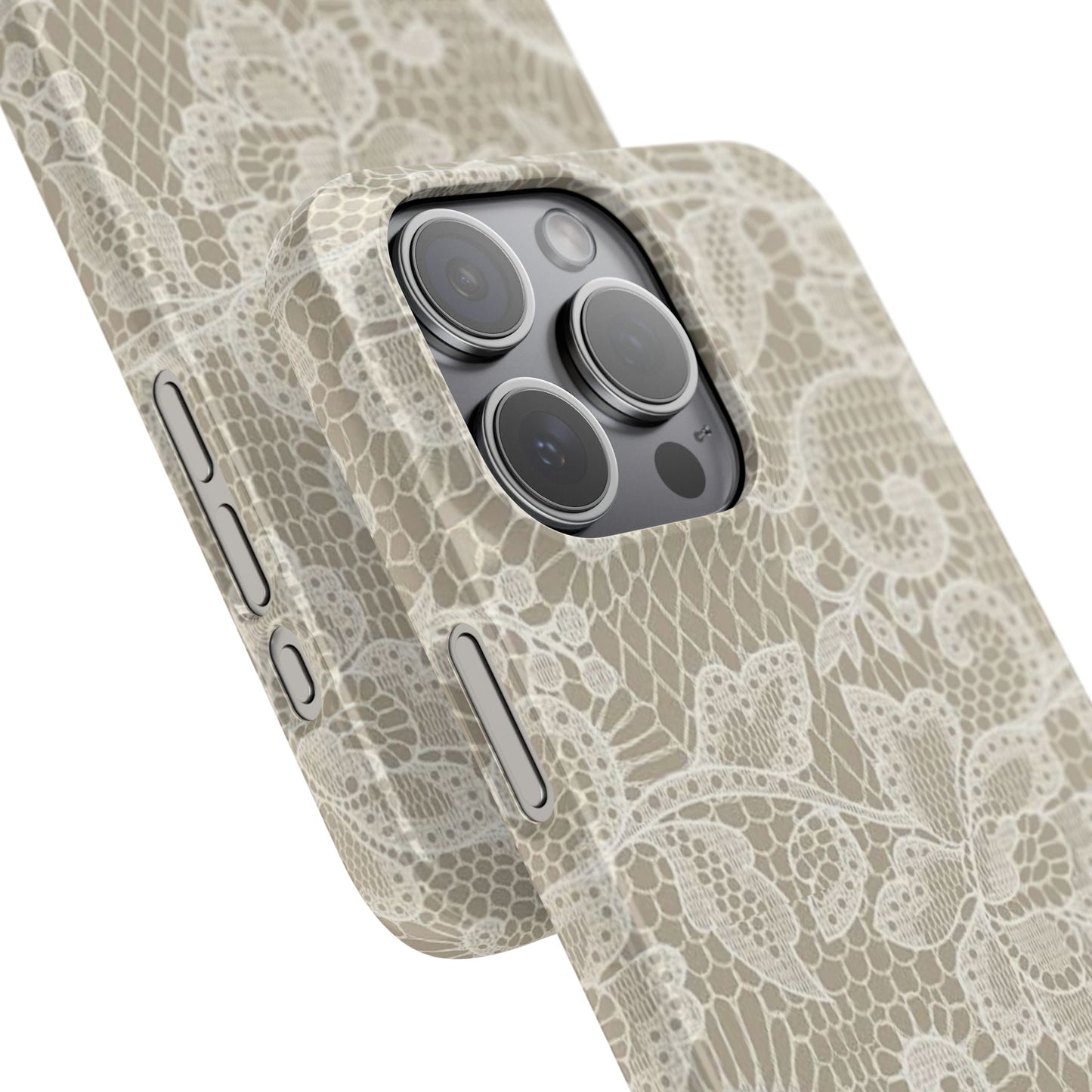 White Lace Phone Case