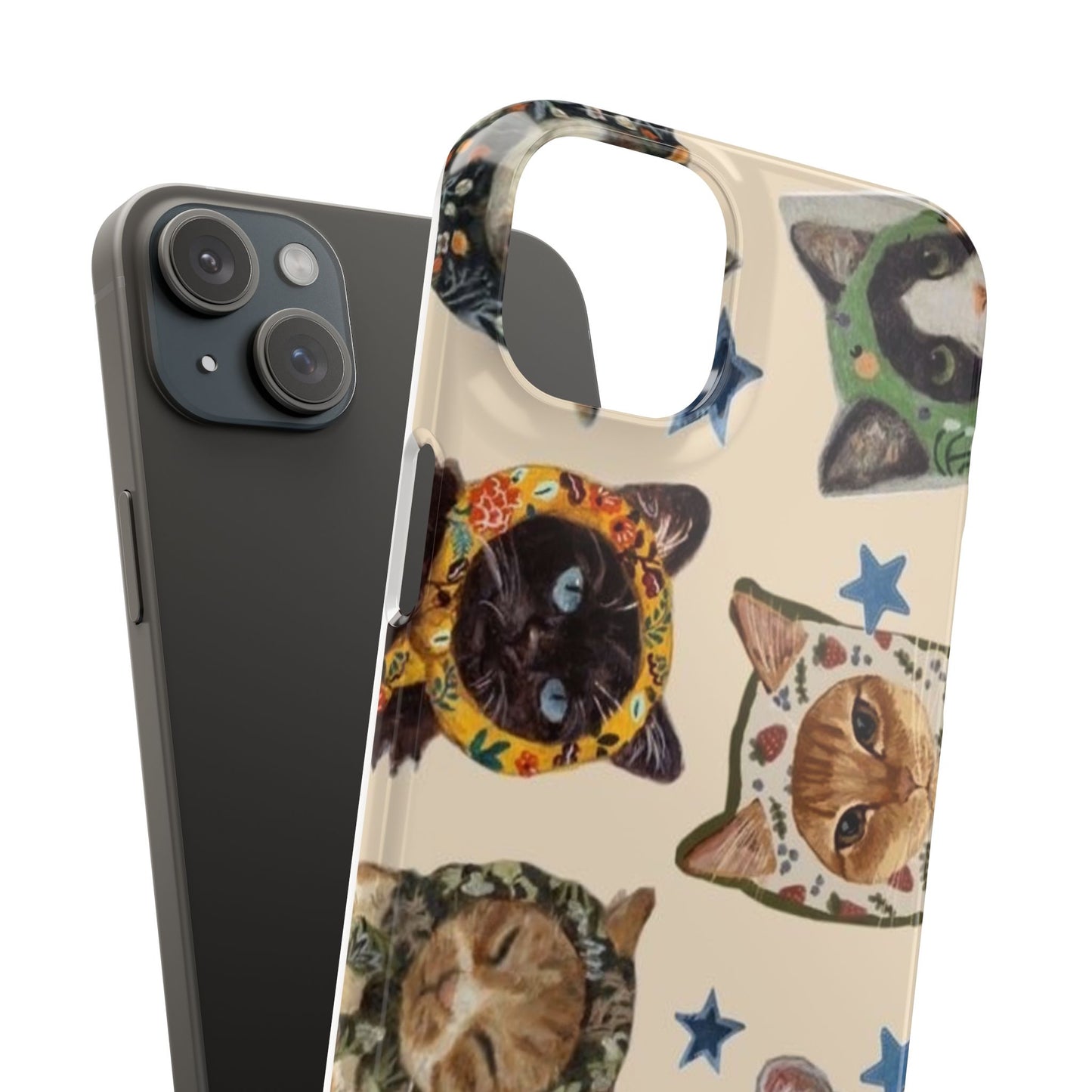 ‘Peeking Cats’ Phone Case