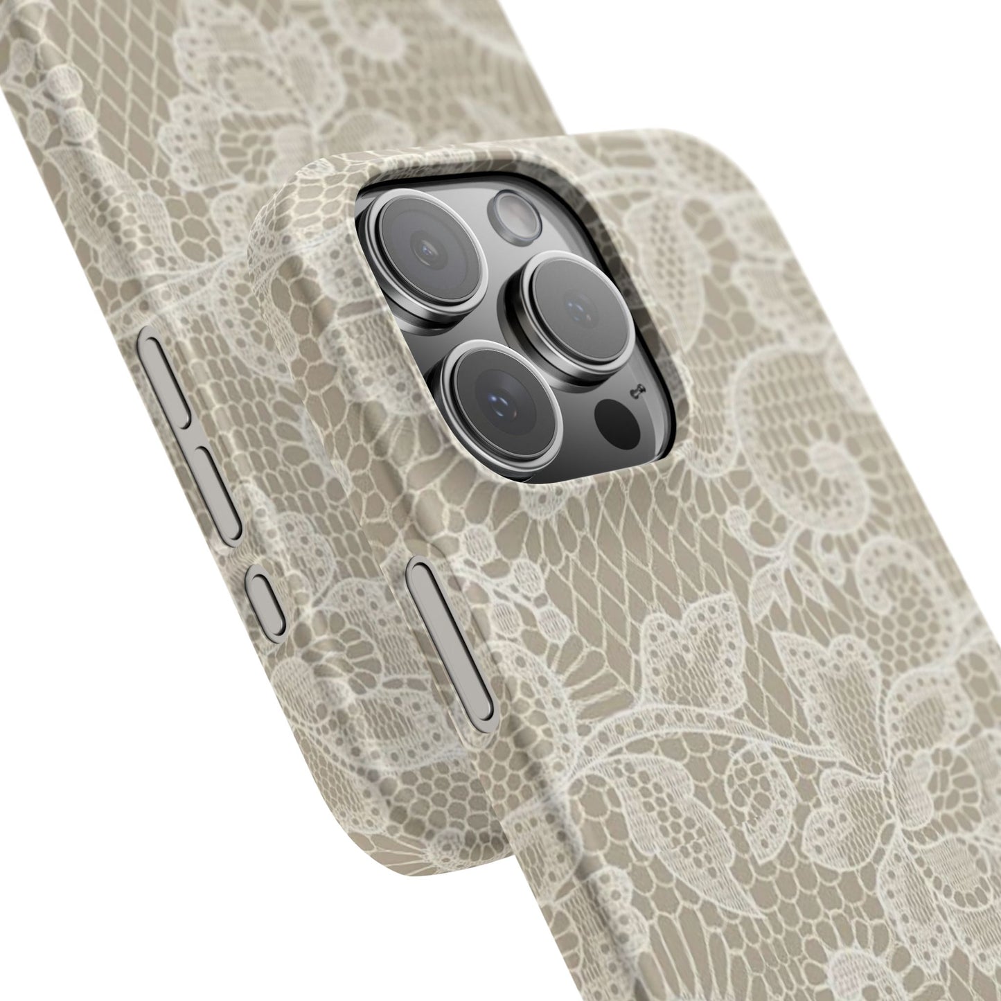 White Lace Phone Case