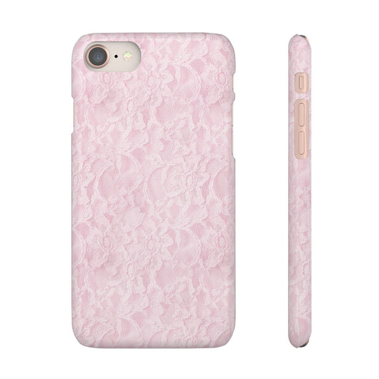 Pink Lace Phone Case