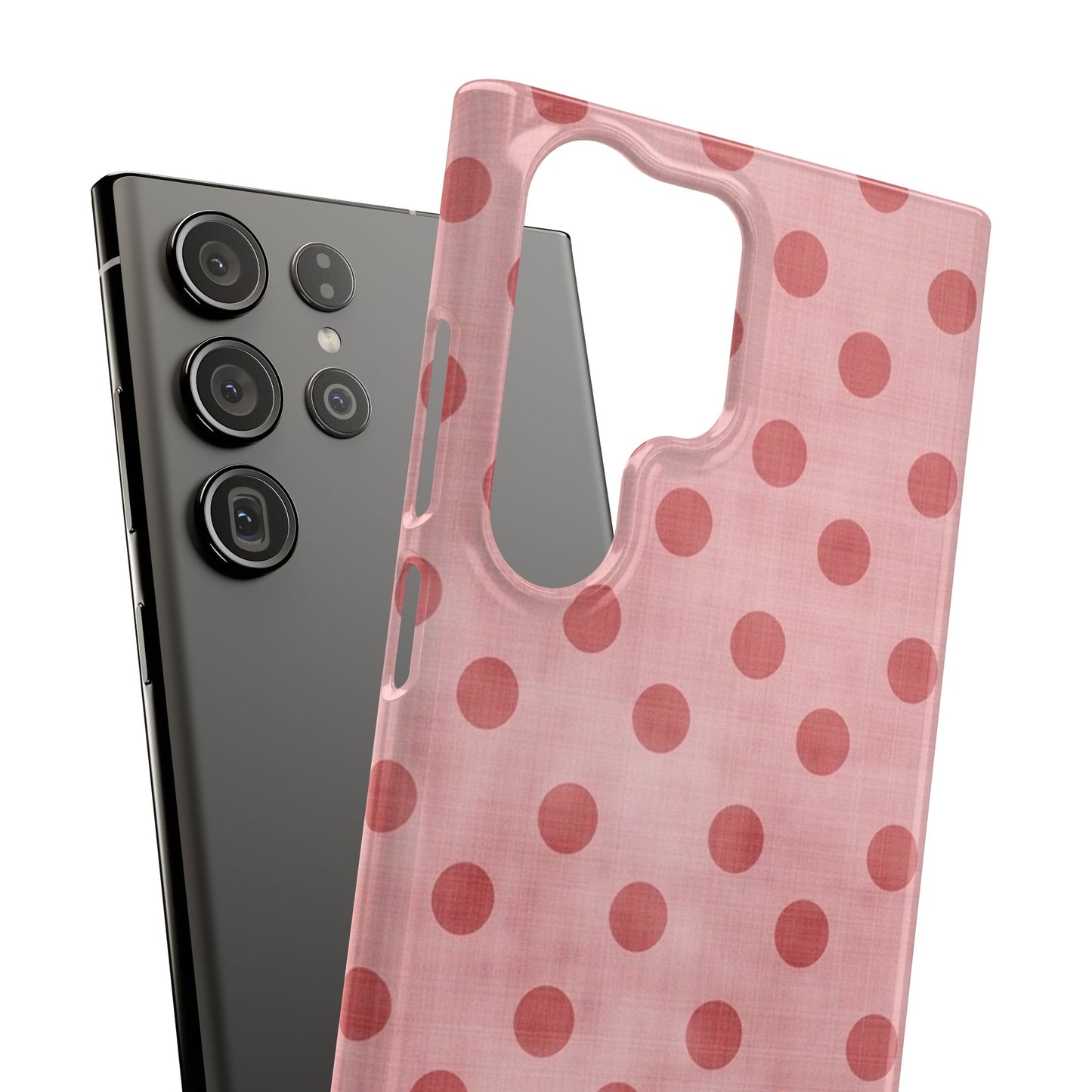 Pink Polka Dot Case