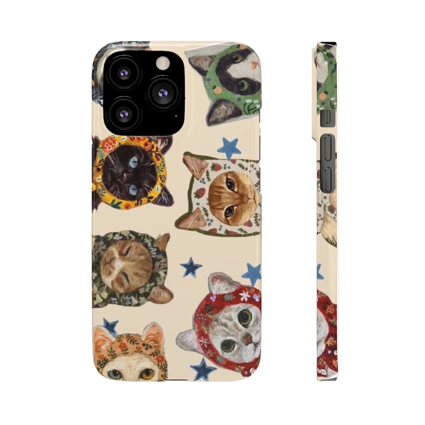 ‘Peeking Cats’ Phone Case