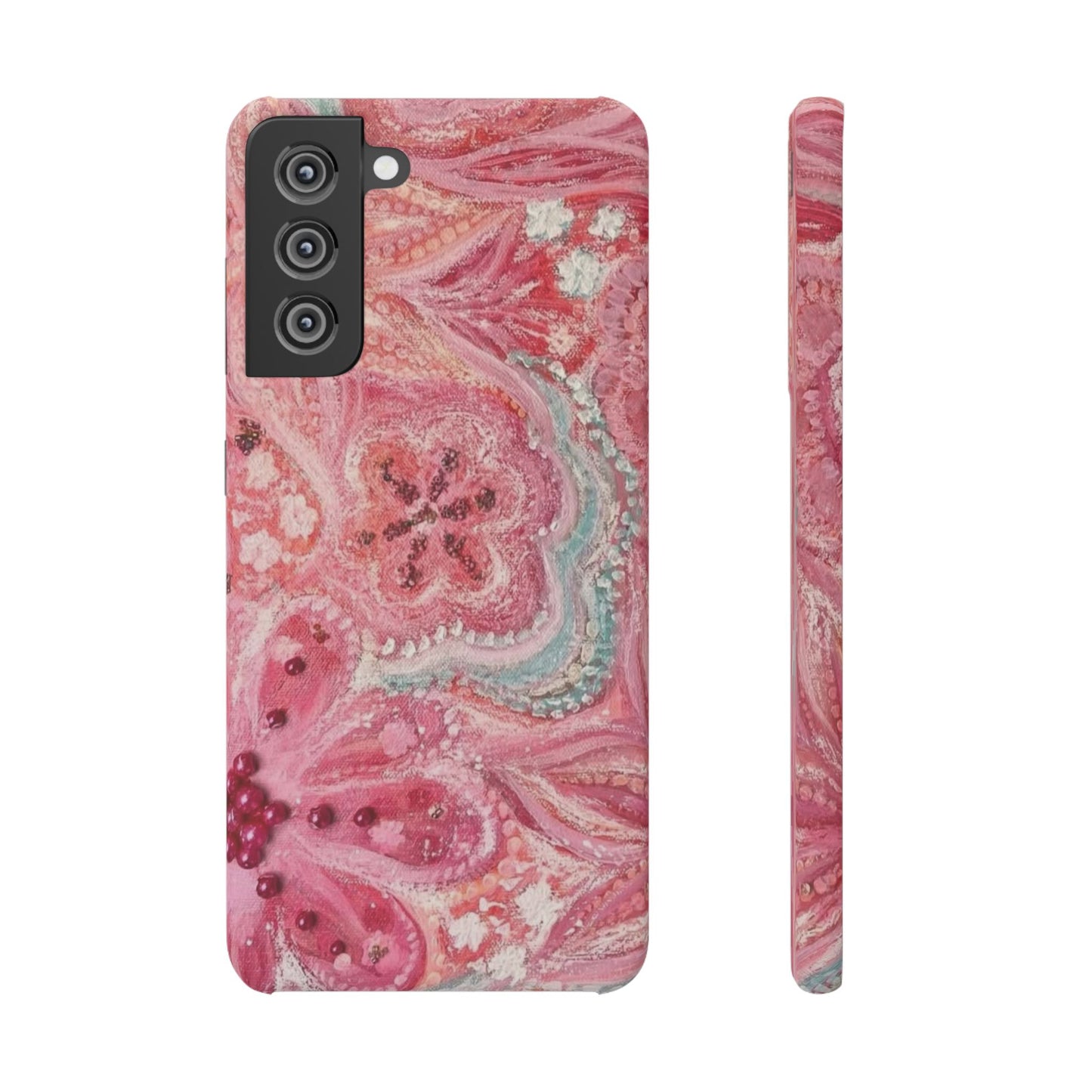 Pink Floral Phone Case