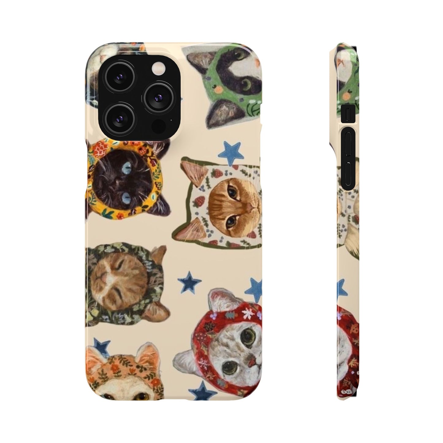‘Peeking Cats’ Phone Case