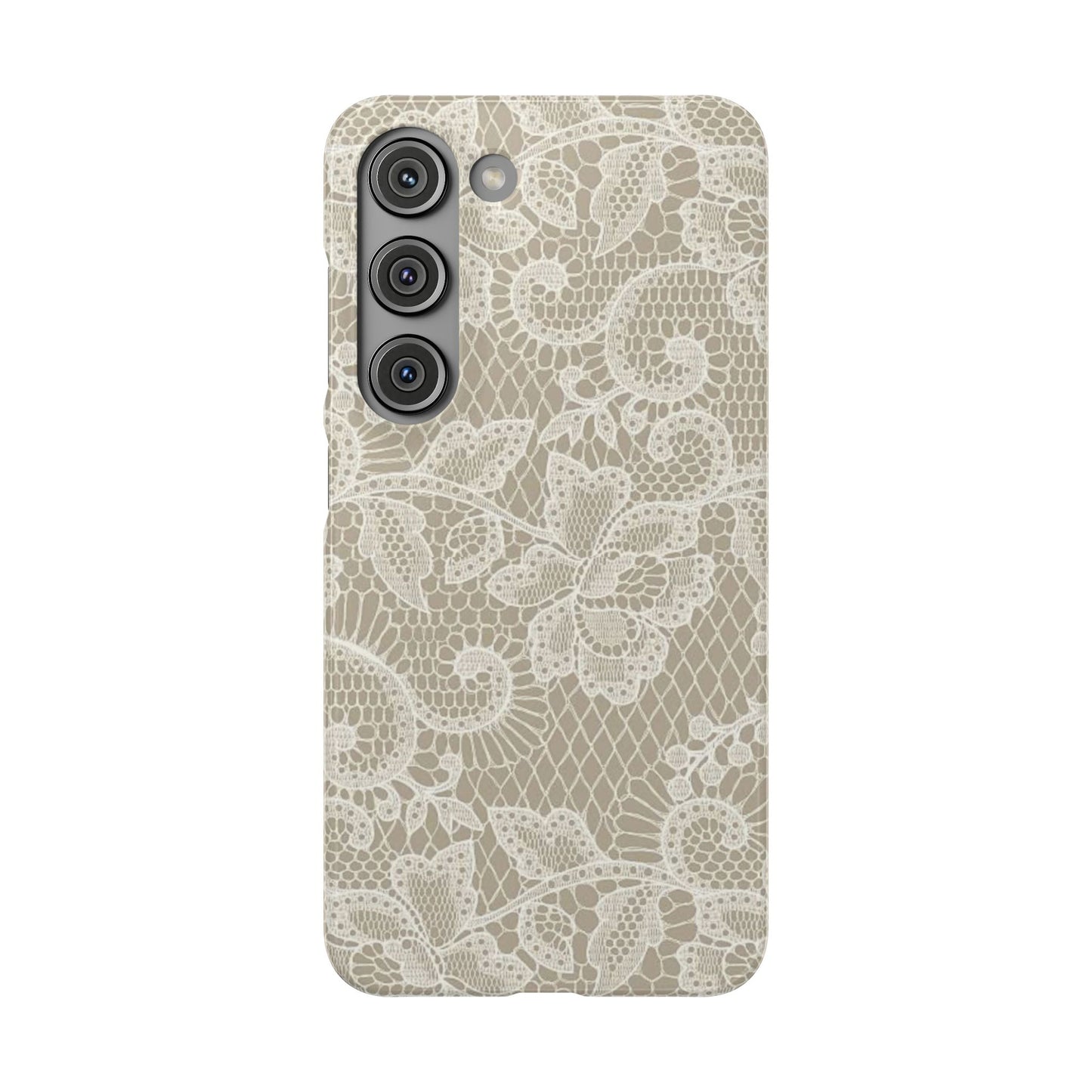 White Lace Phone Case