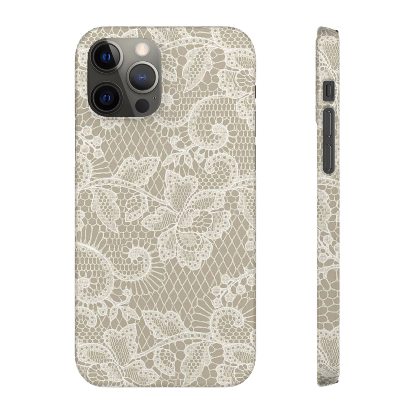 White Lace Phone Case