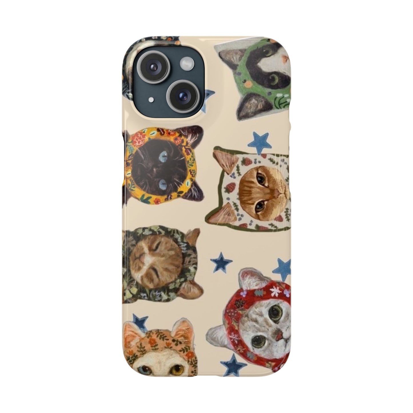 ‘Peeking Cats’ Phone Case
