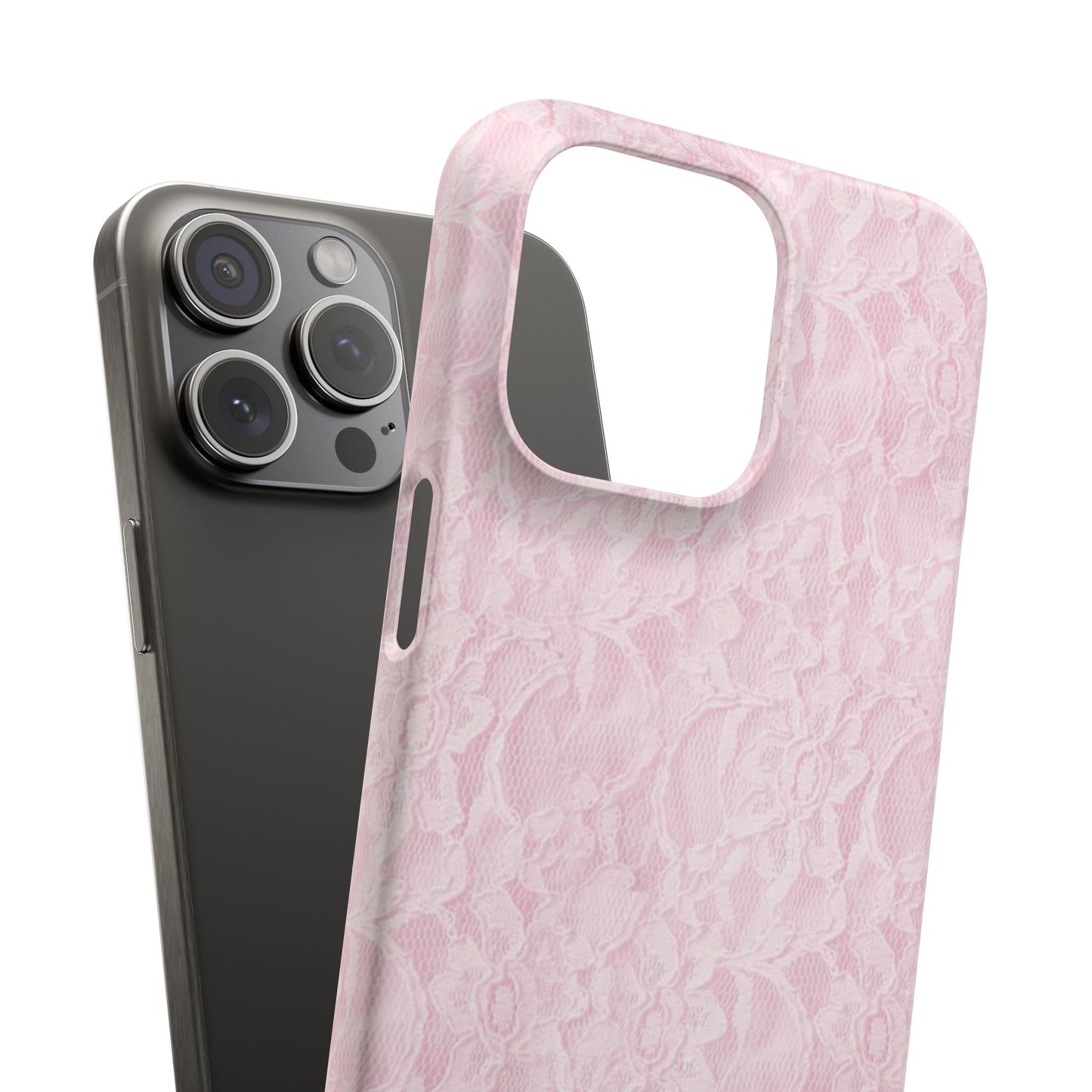 Pink Lace Phone Case