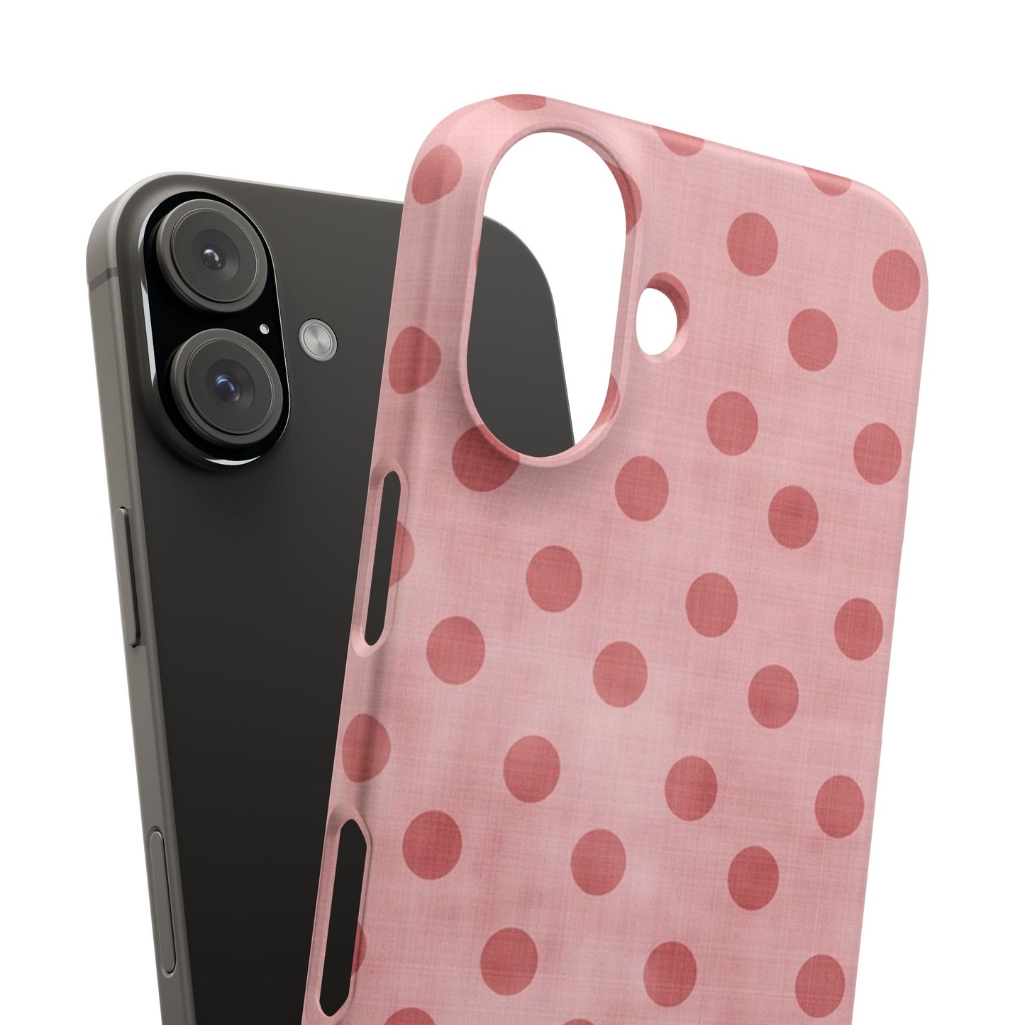 Pink Polka Dot Case