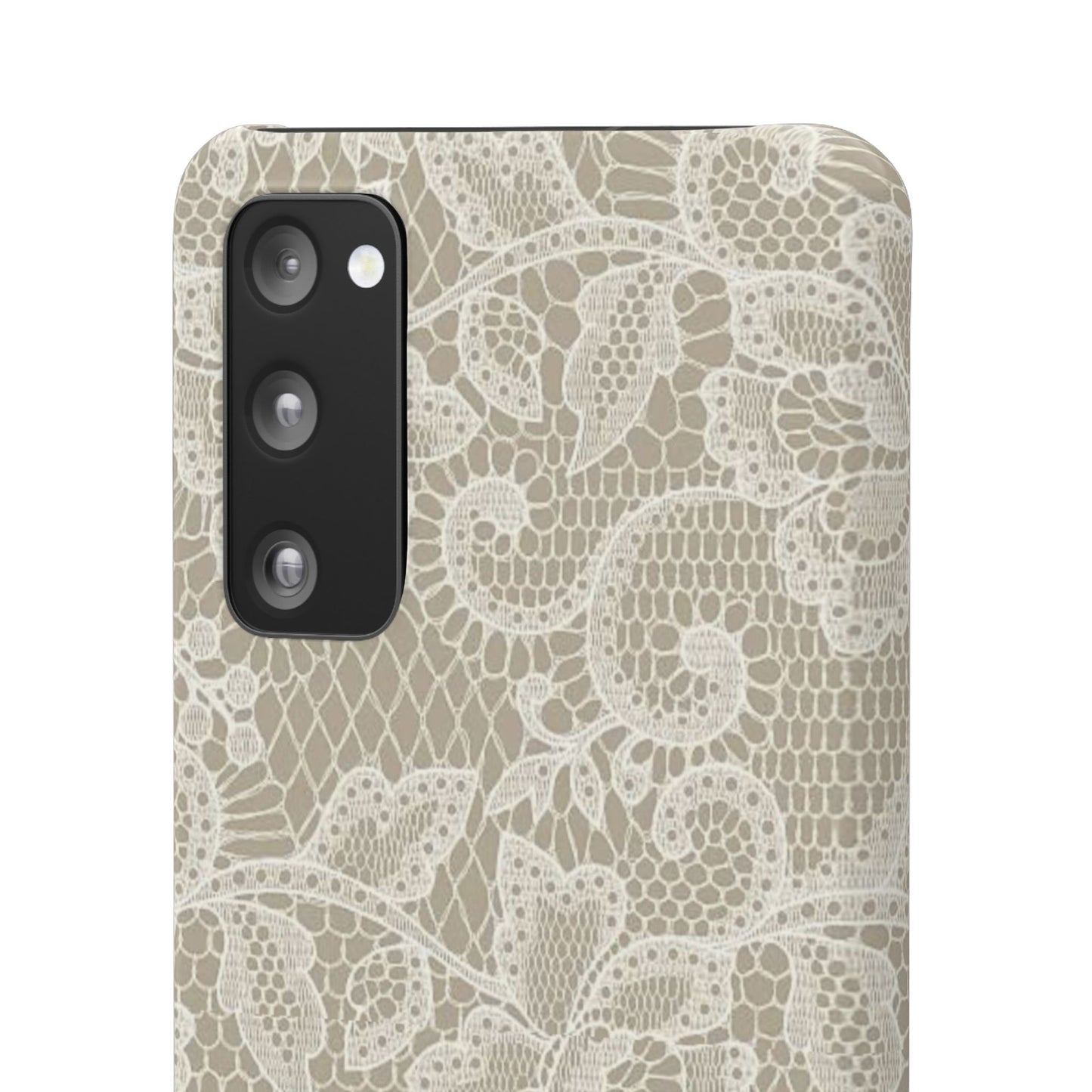 White Lace Phone Case