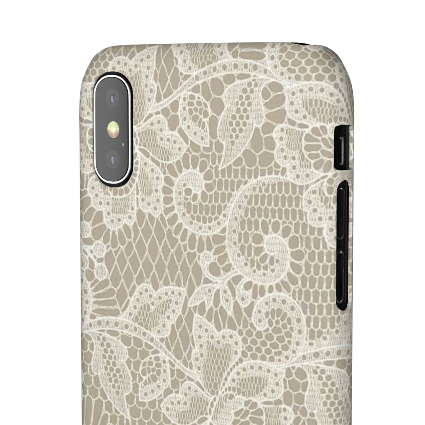 White Lace Phone Case