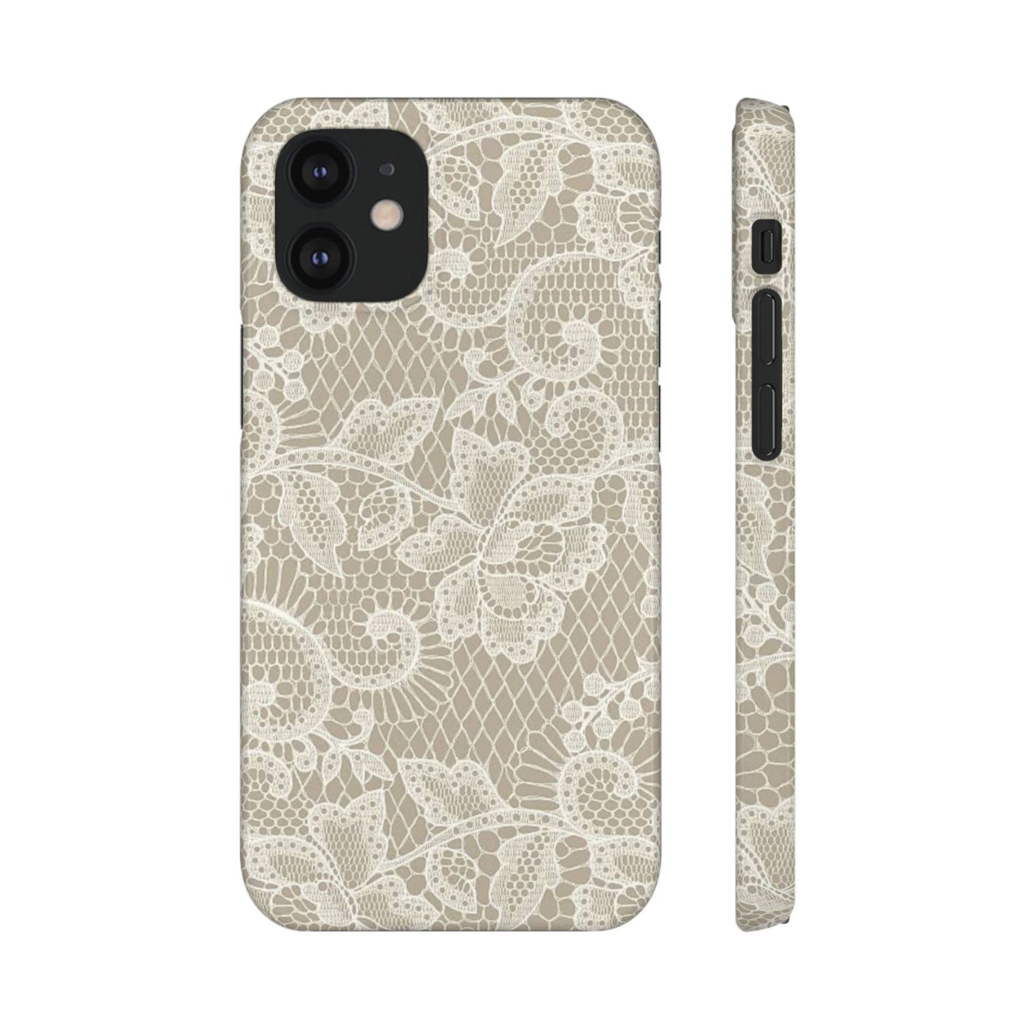 White Lace Phone Case