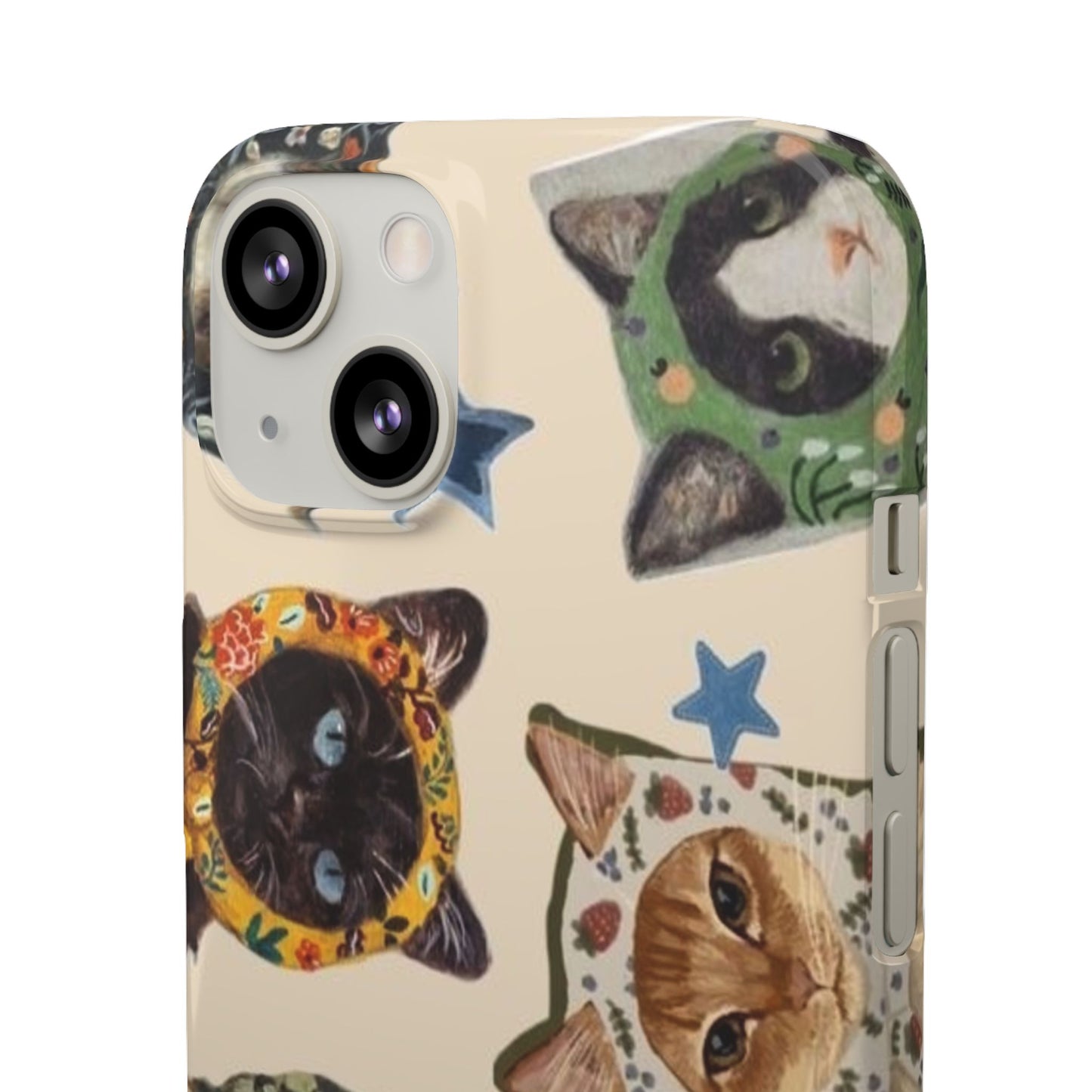 ‘Peeking Cats’ Phone Case