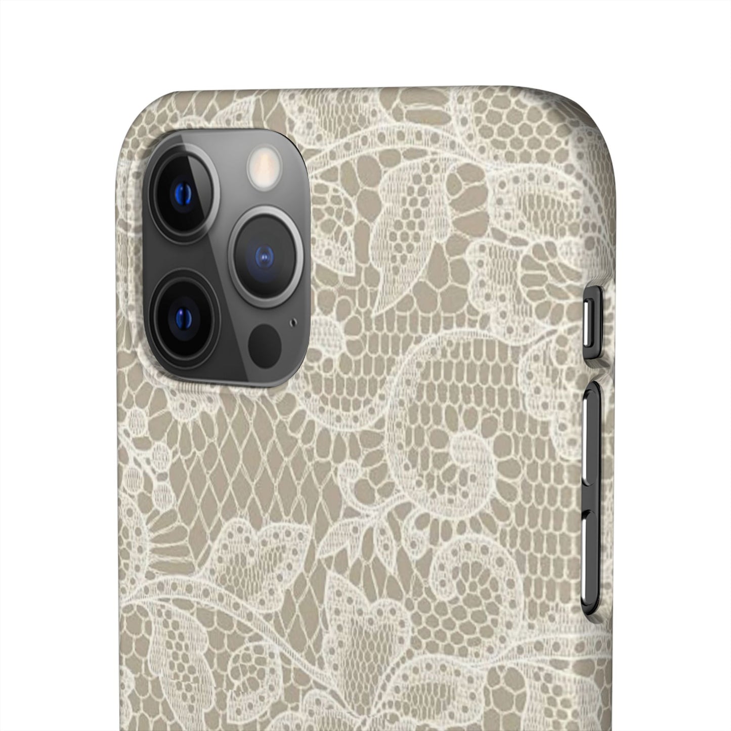 White Lace Phone Case