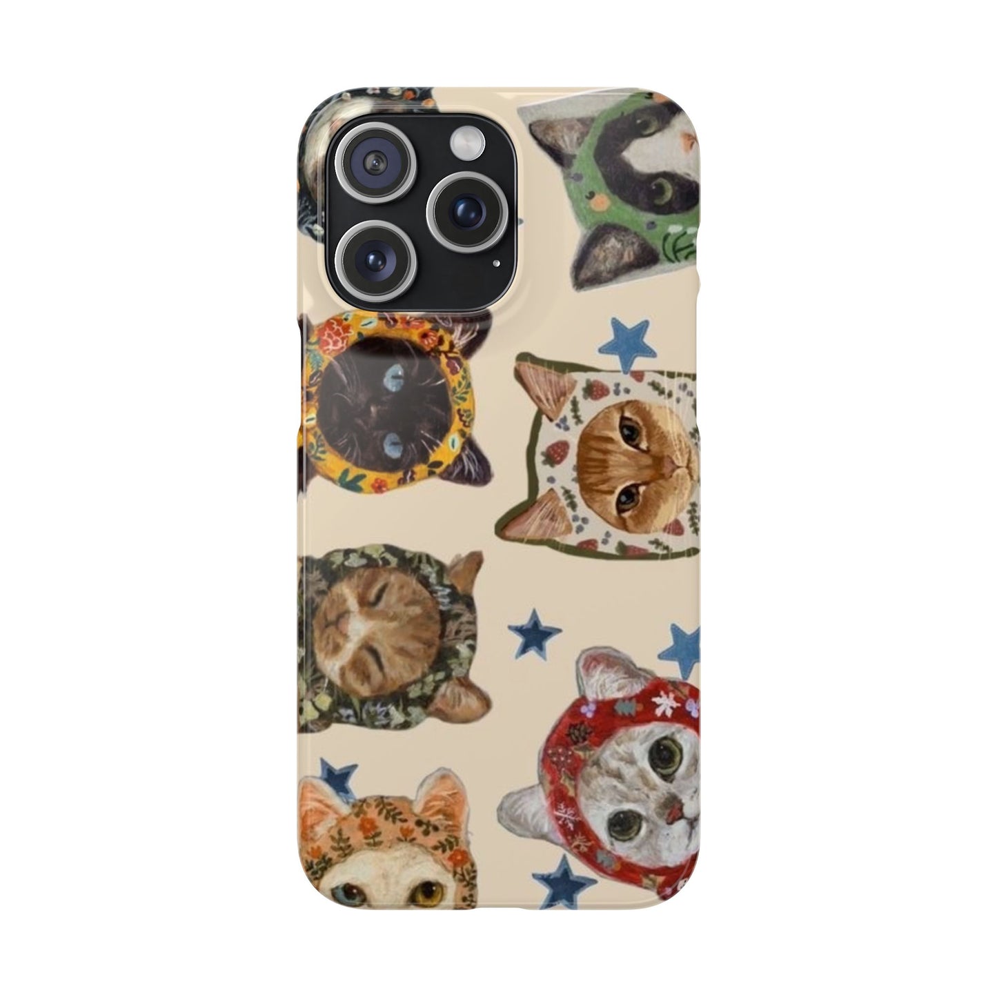 ‘Peeking Cats’ Phone Case