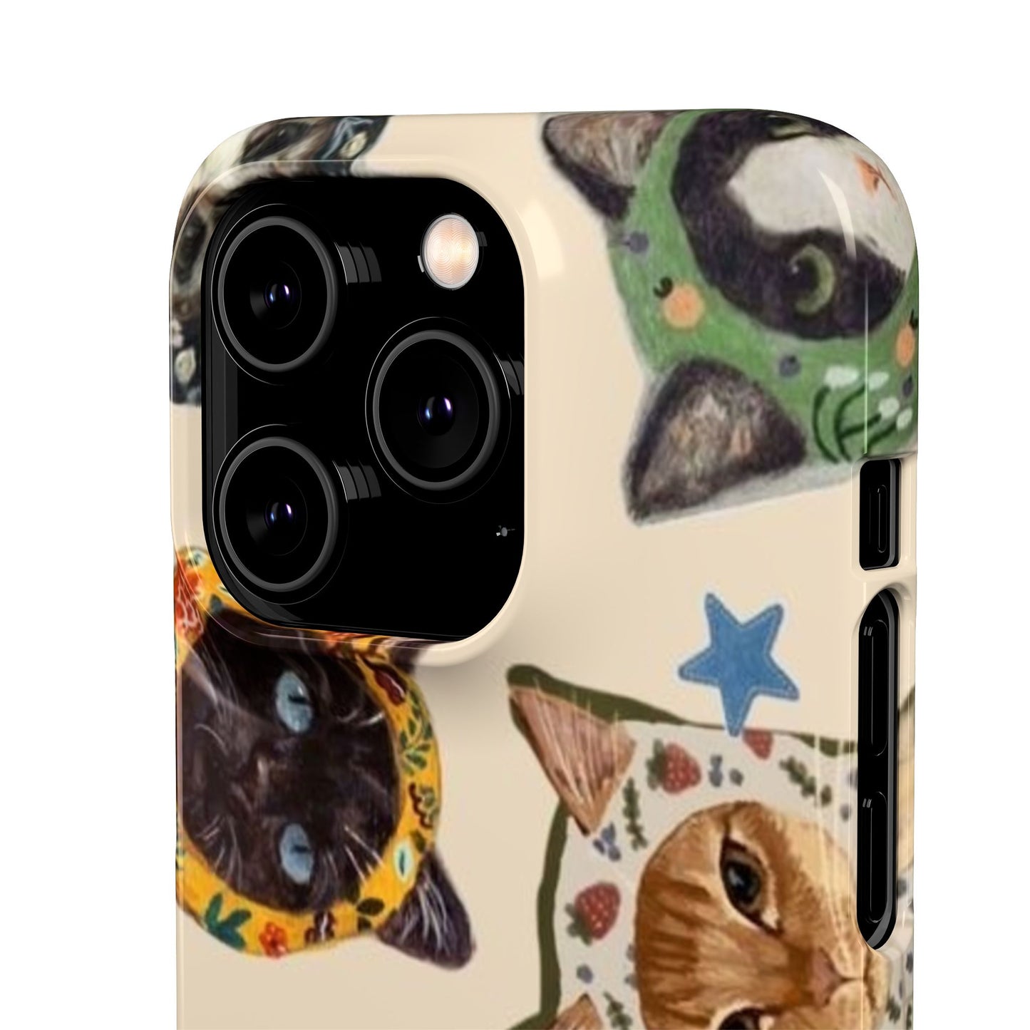 ‘Peeking Cats’ Phone Case