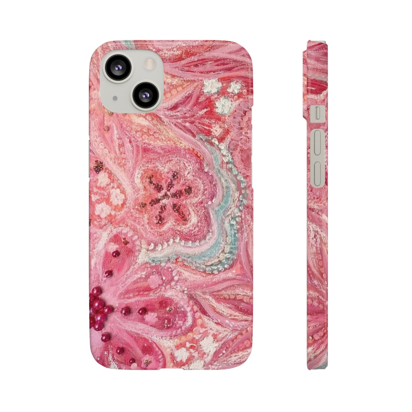 Pink Floral Phone Case