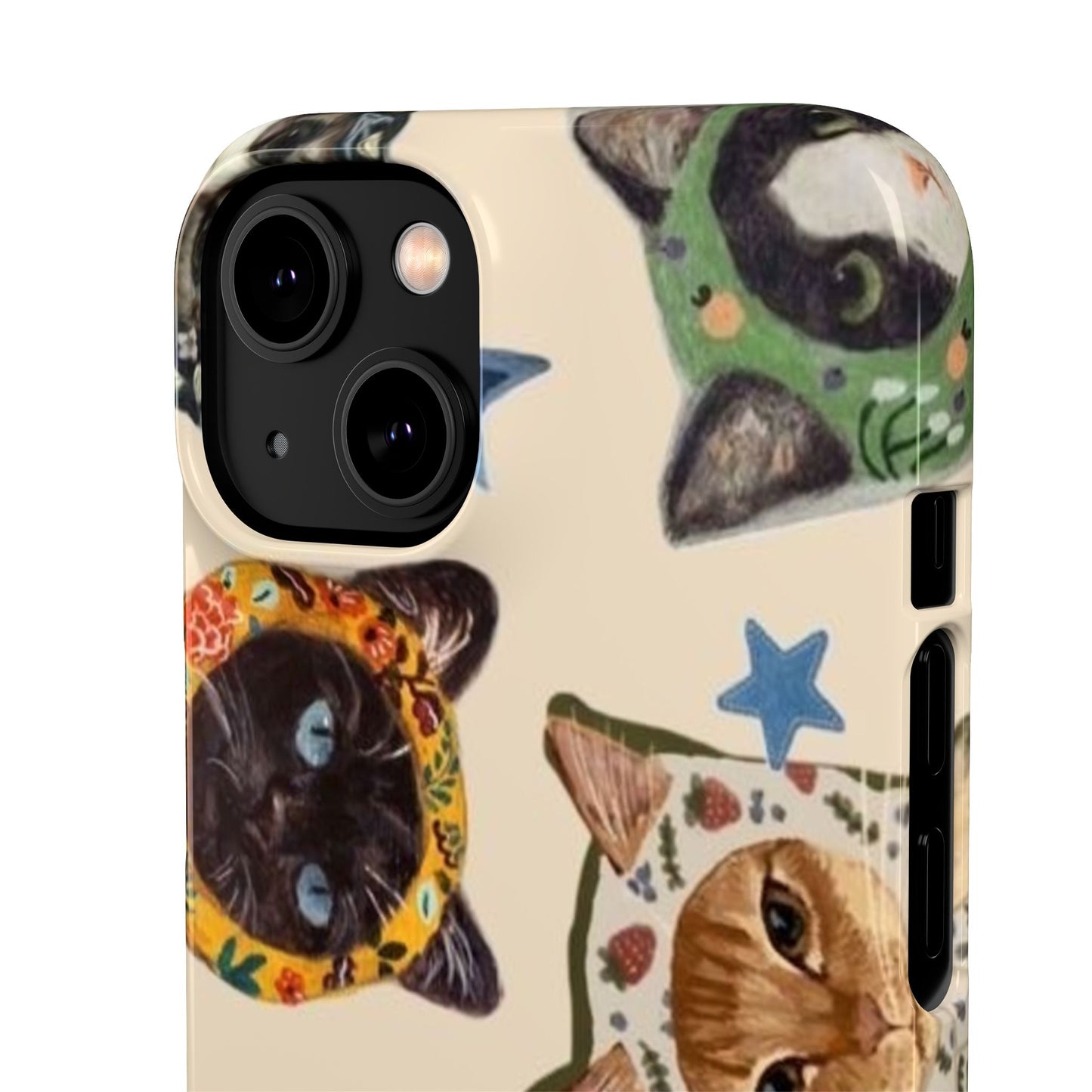 ‘Peeking Cats’ Phone Case