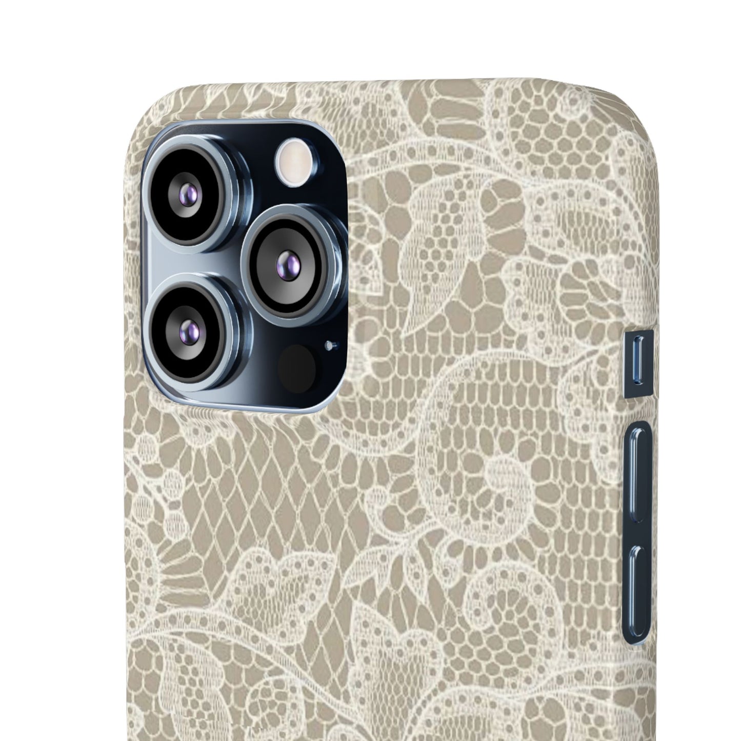 White Lace Phone Case