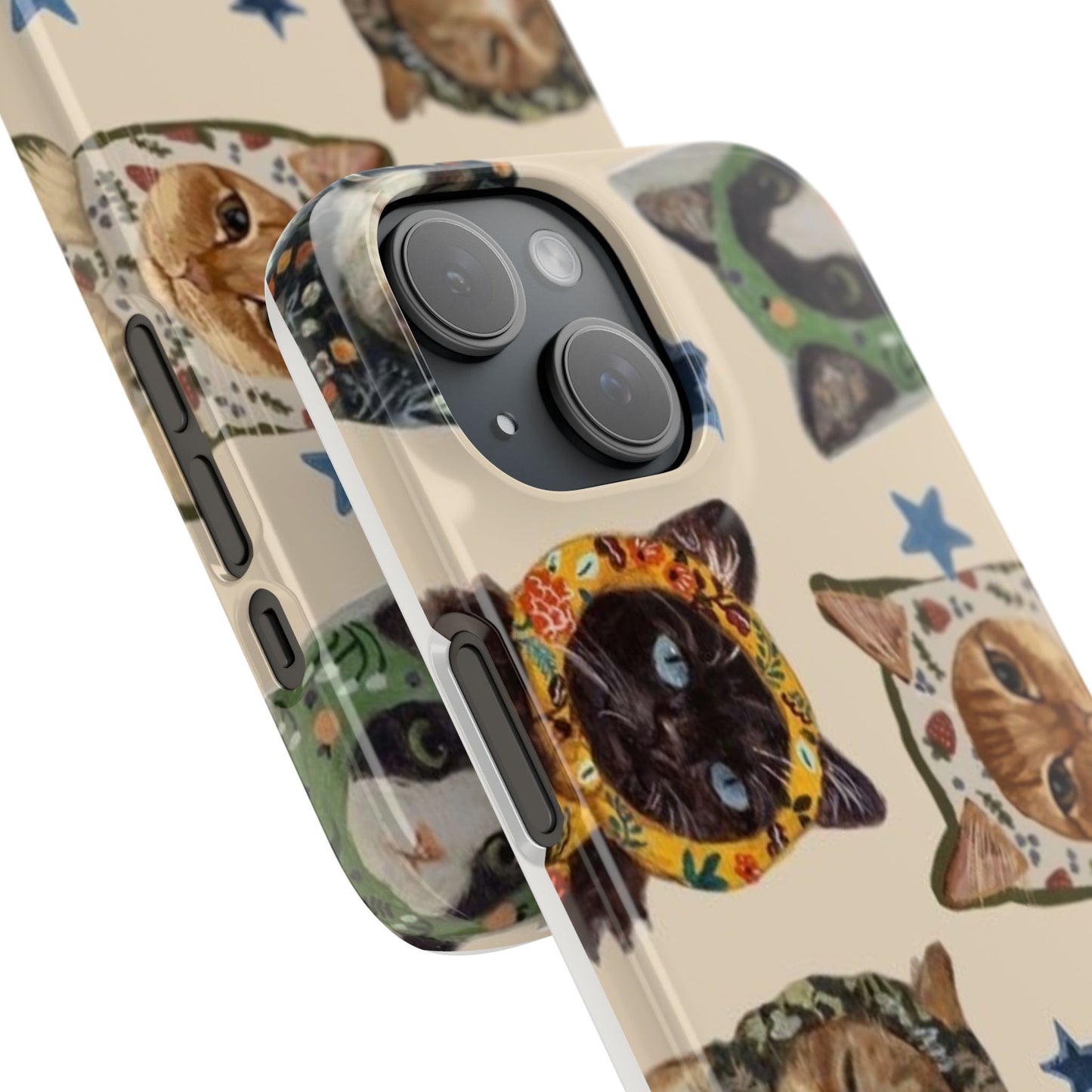 ‘Peeking Cats’ Phone Case