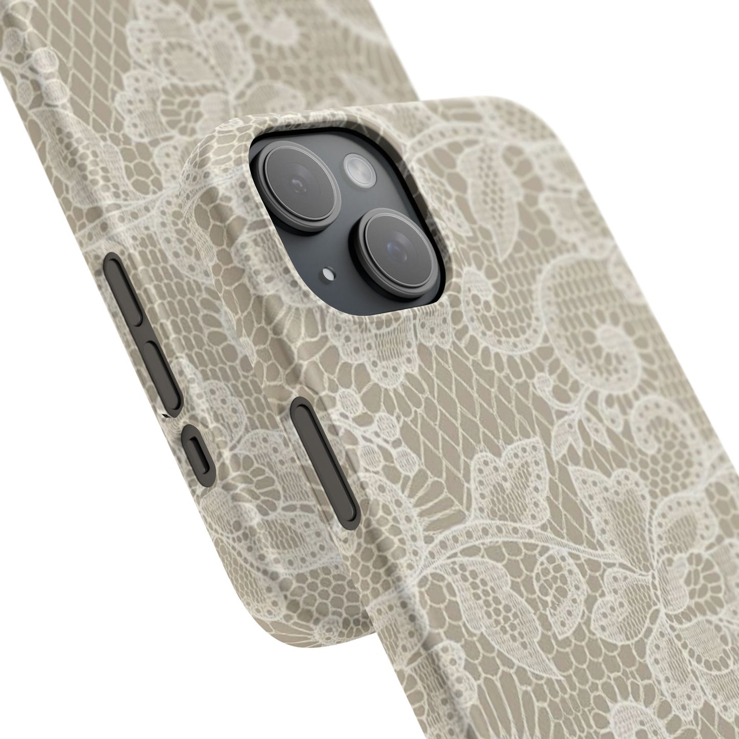 White Lace Phone Case