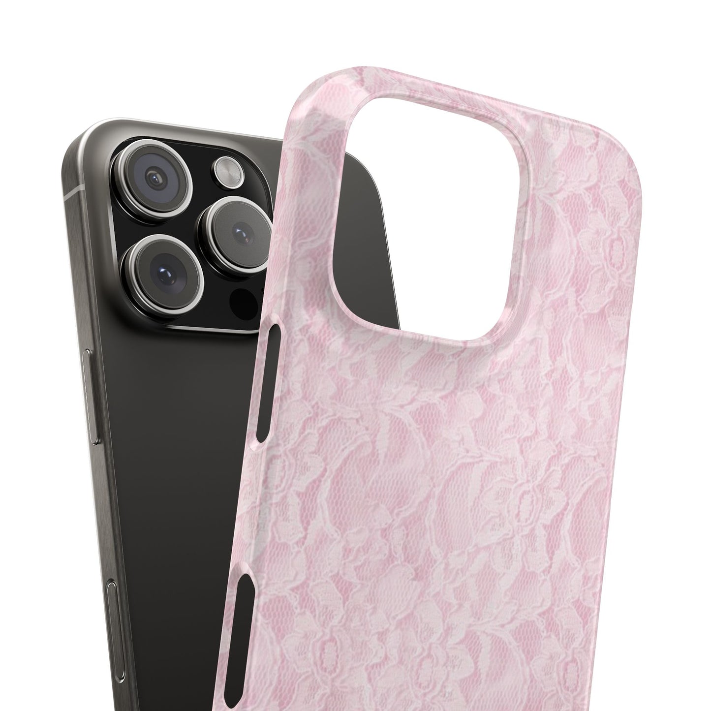 Pink Lace Phone Case
