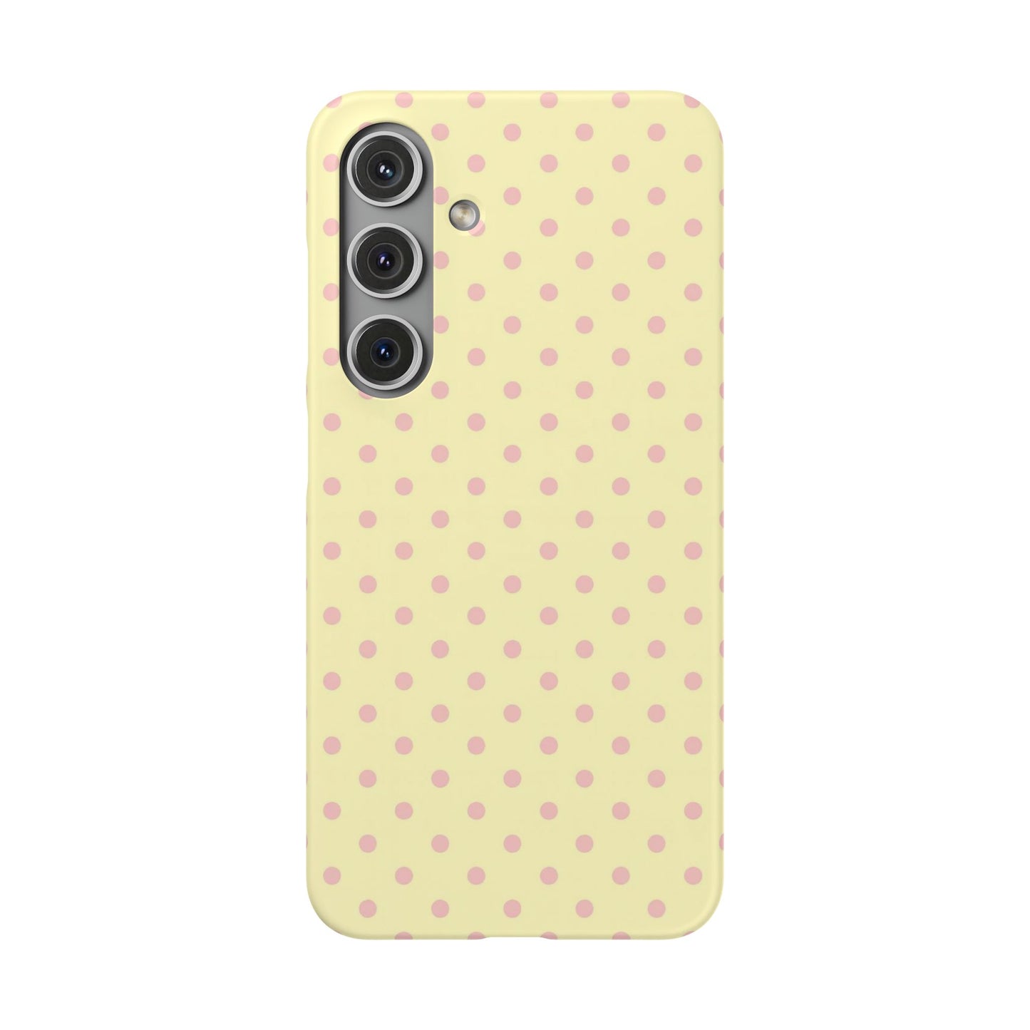 Yellow-Pink Polka Dot Phone Case