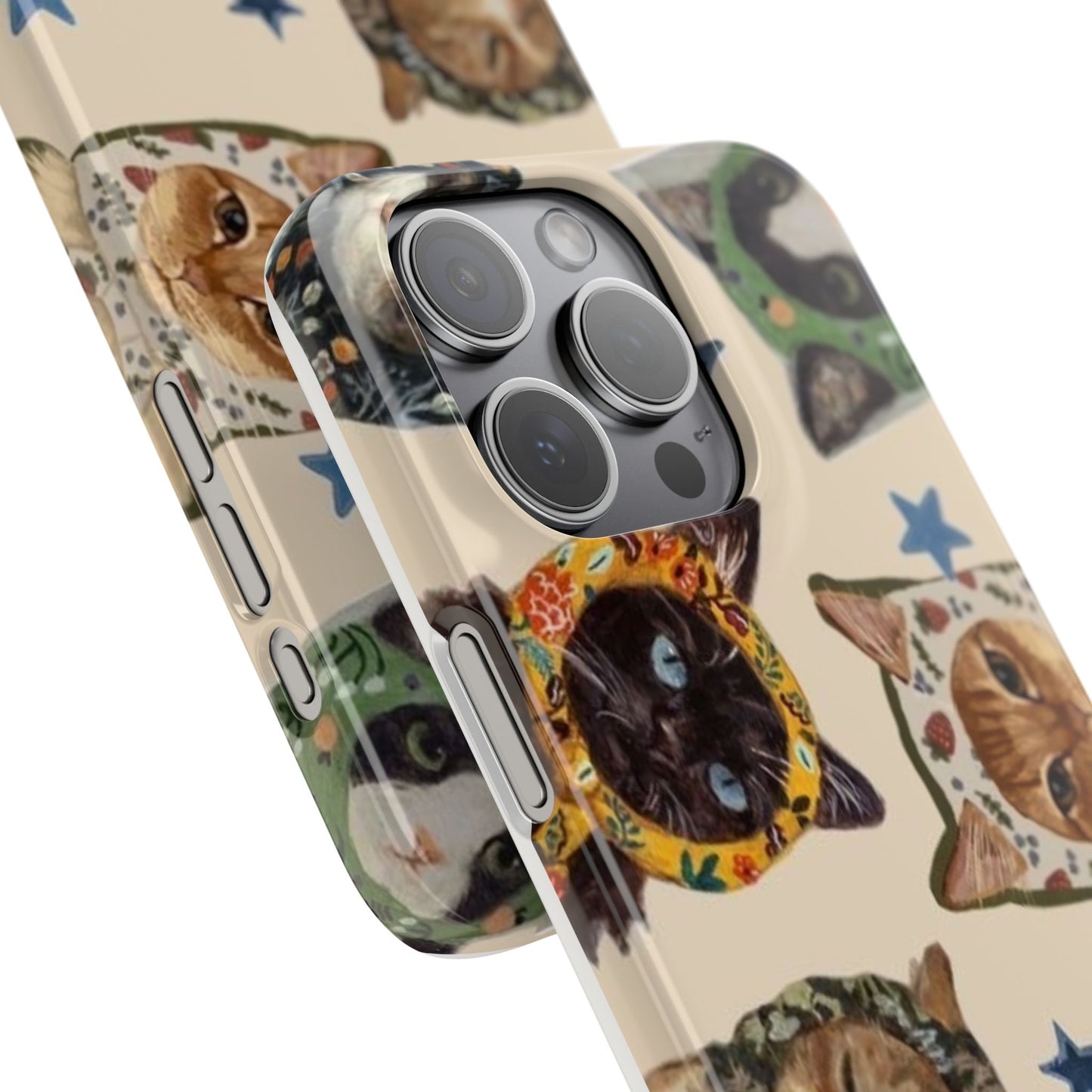‘Peeking Cats’ Phone Case