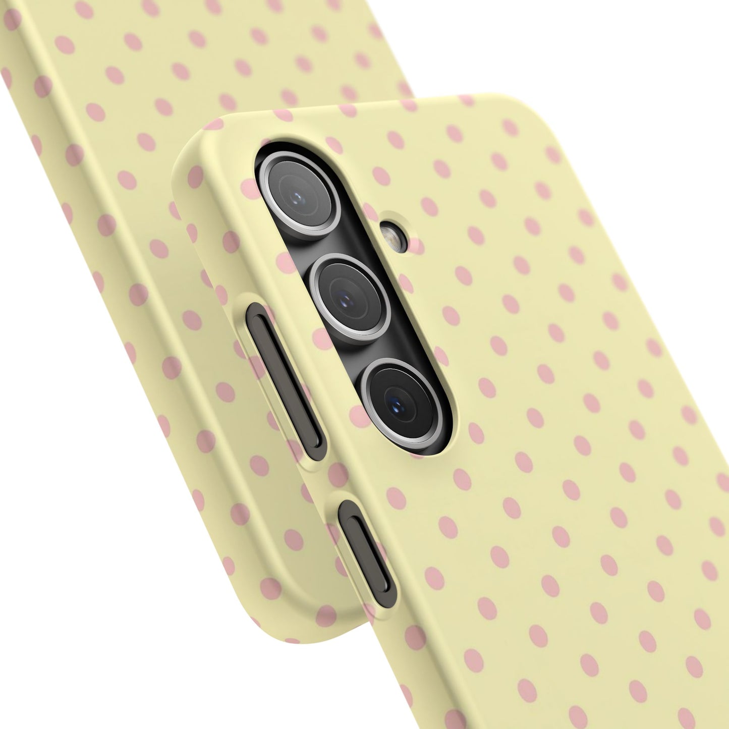 Yellow-Pink Polka Dot Phone Case