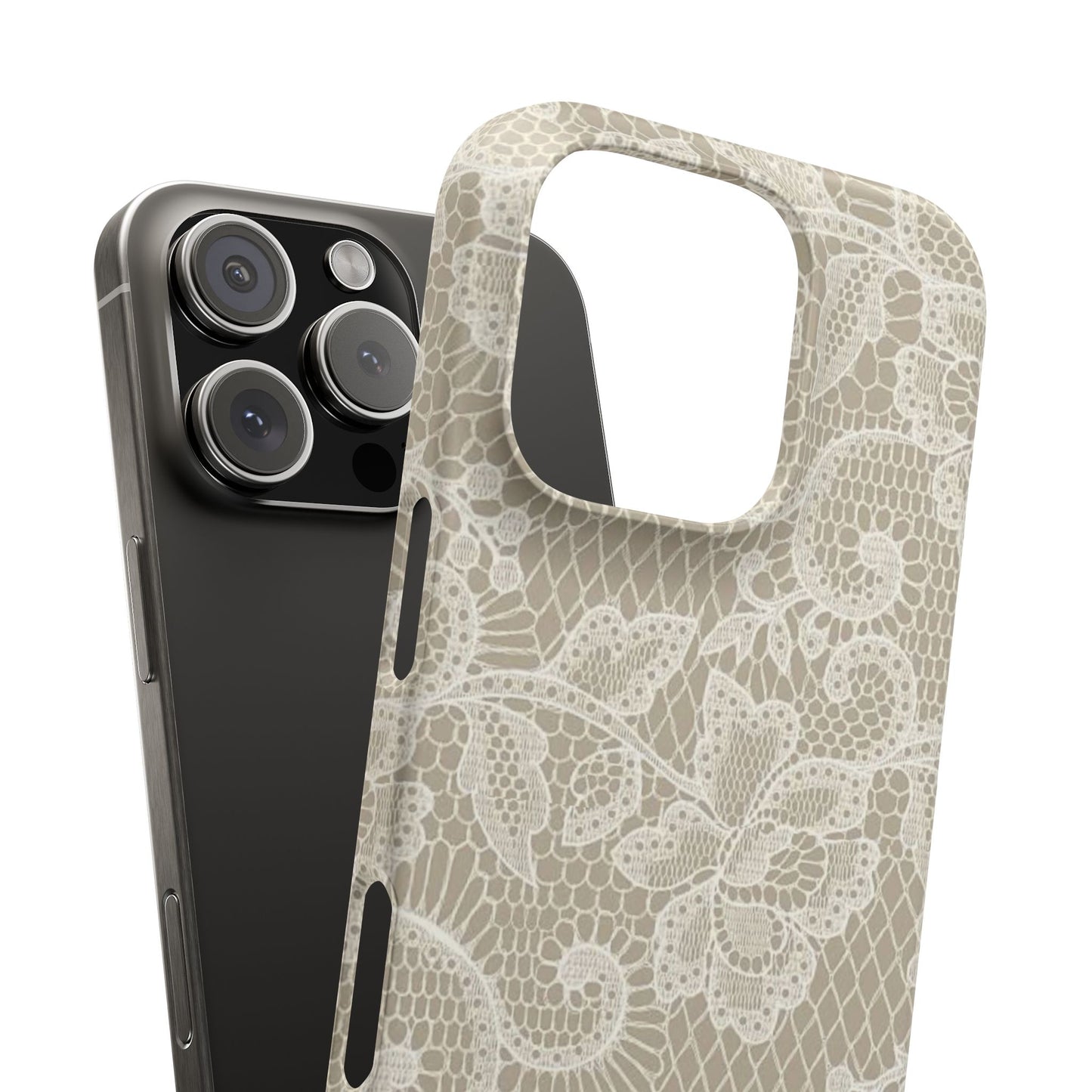 White Lace Phone Case