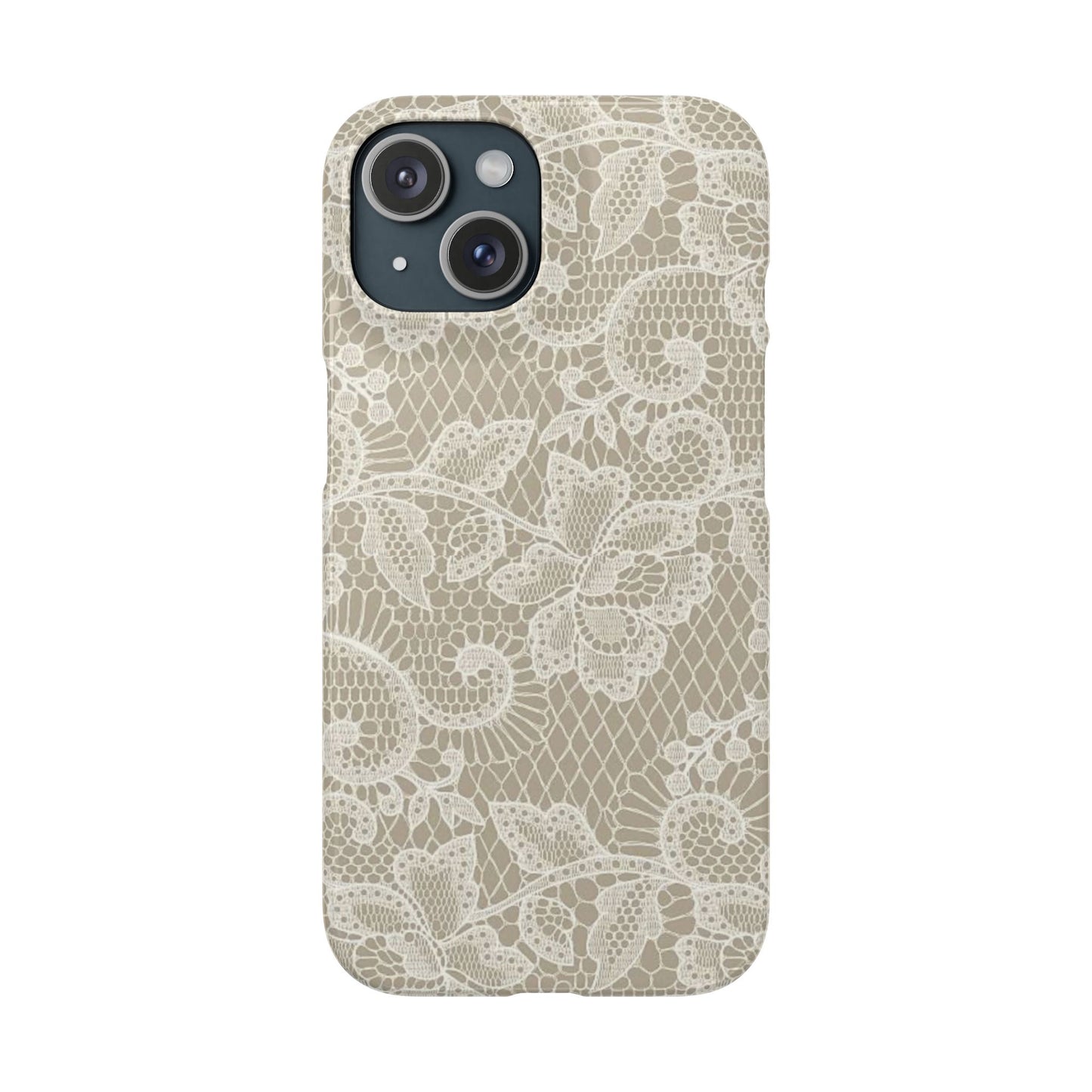 White Lace Phone Case