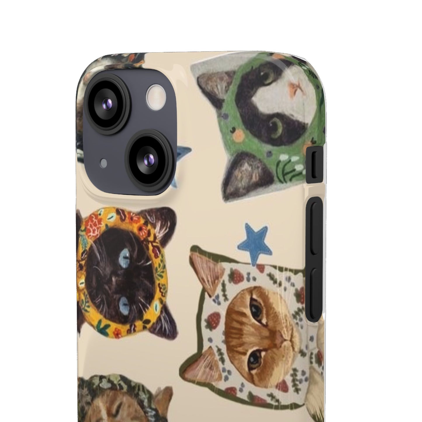 ‘Peeking Cats’ Phone Case