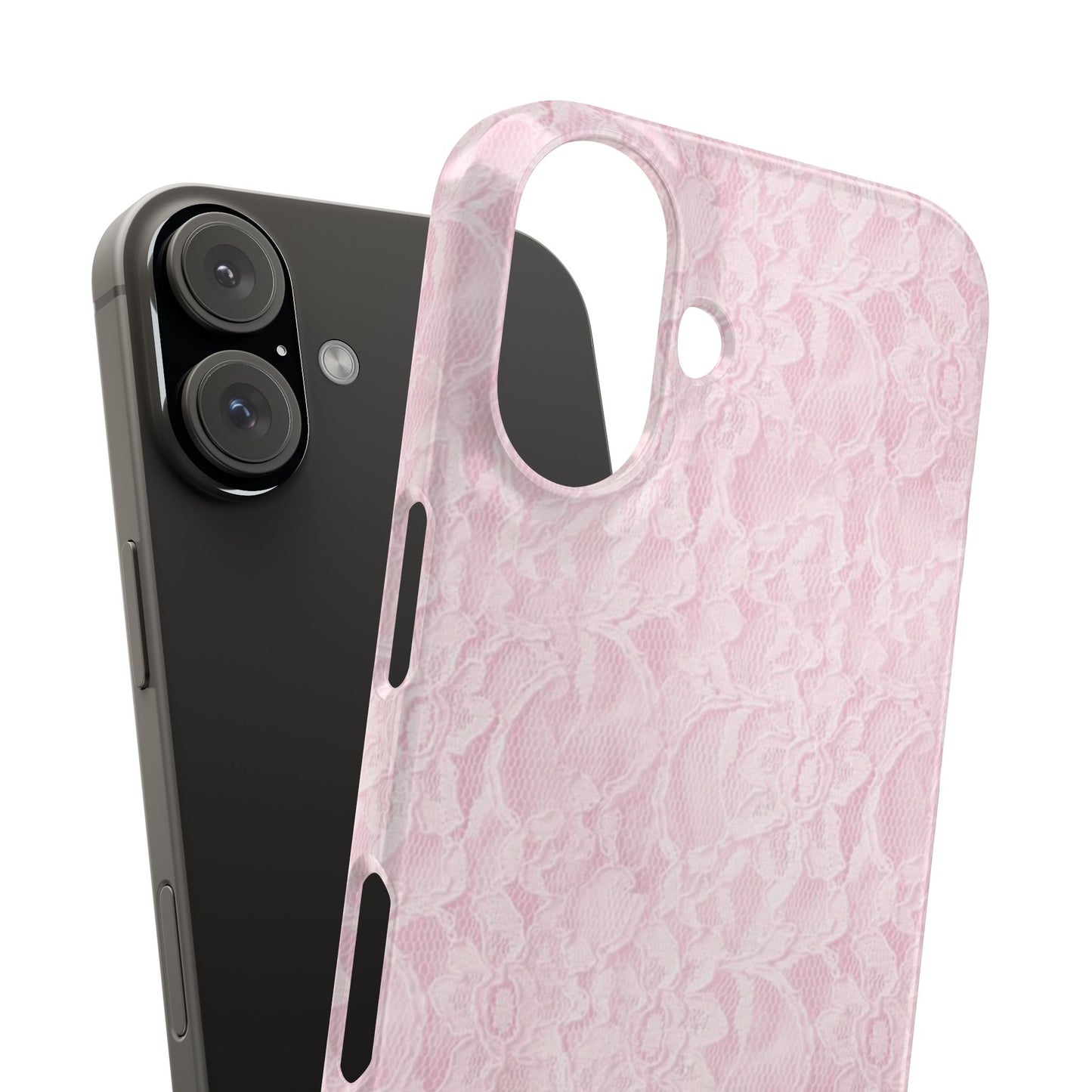Pink Lace Phone Case