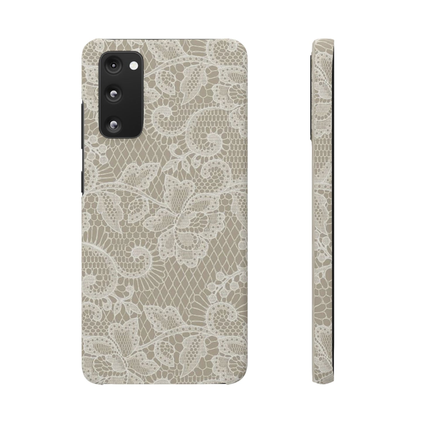 White Lace Phone Case