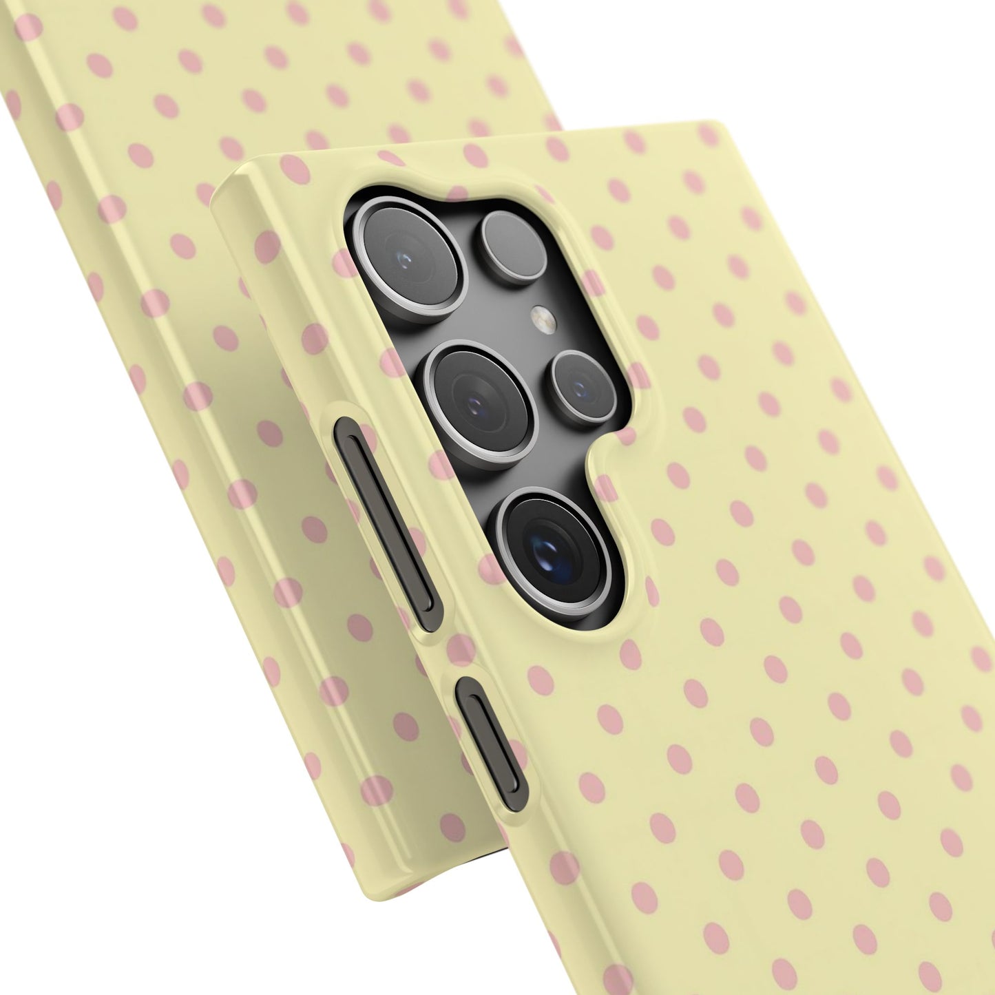 Yellow-Pink Polka Dot Phone Case